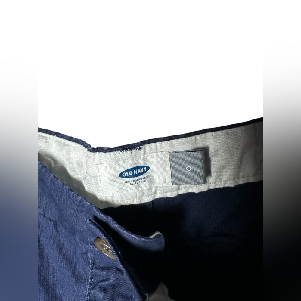 Old Navy Women’s Classic Chino Shorts Size 0 – Navy Blue - Picture 5 of 6